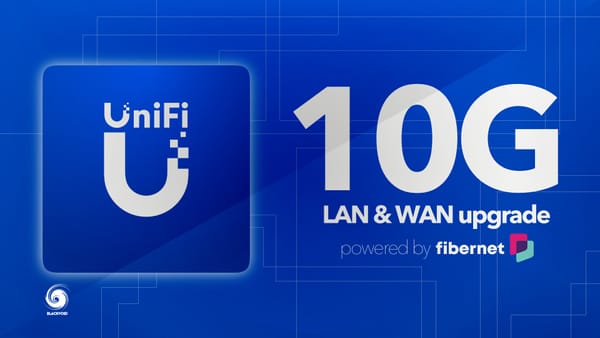 UniFi 10G LAN & WAN upgrade