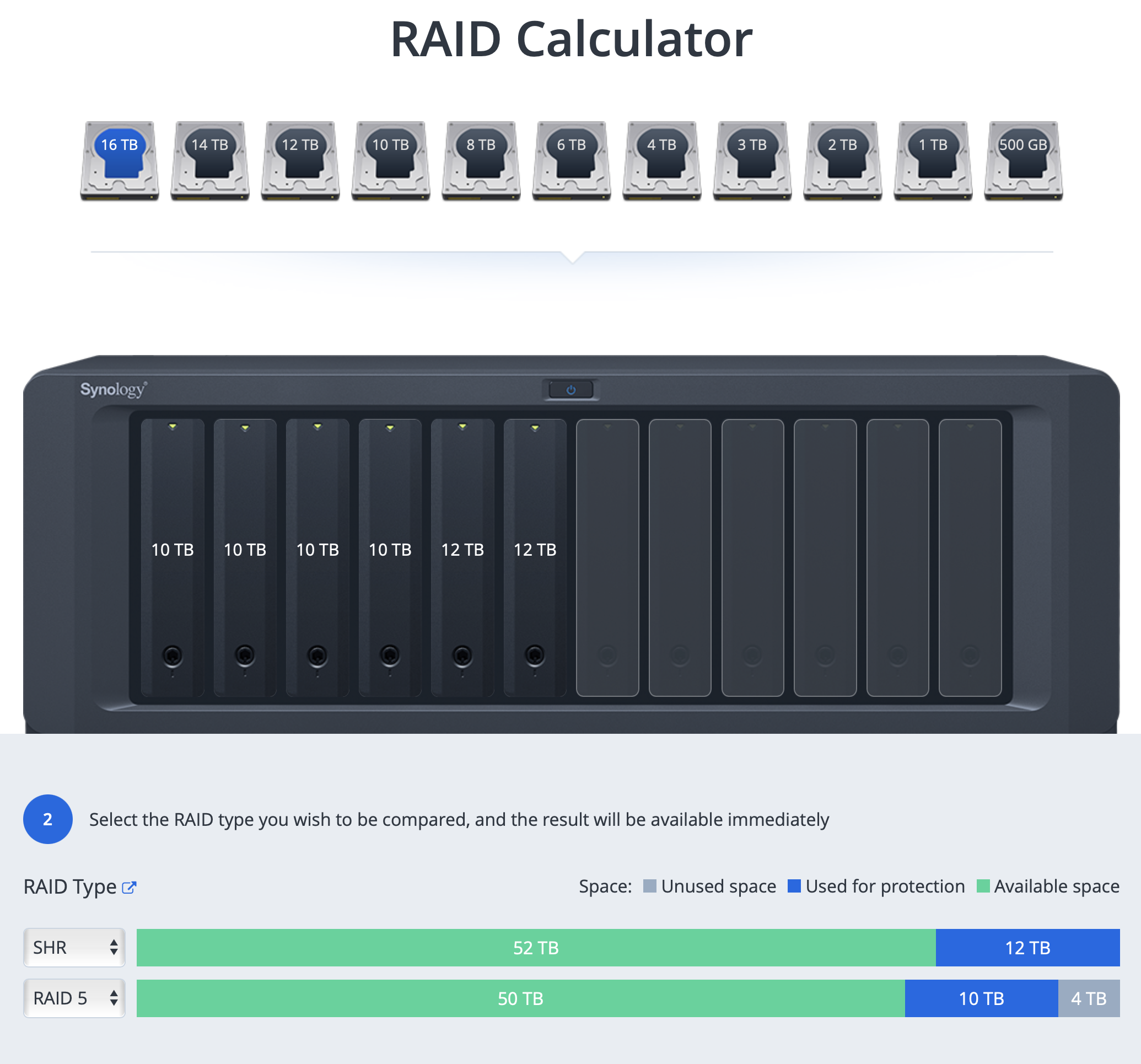Raid Calculator Synology