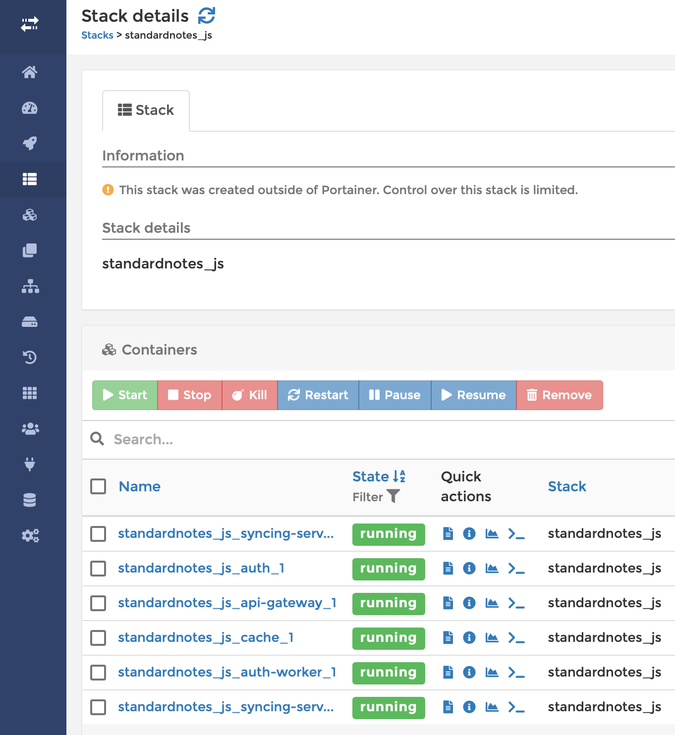 adguard portainer stack