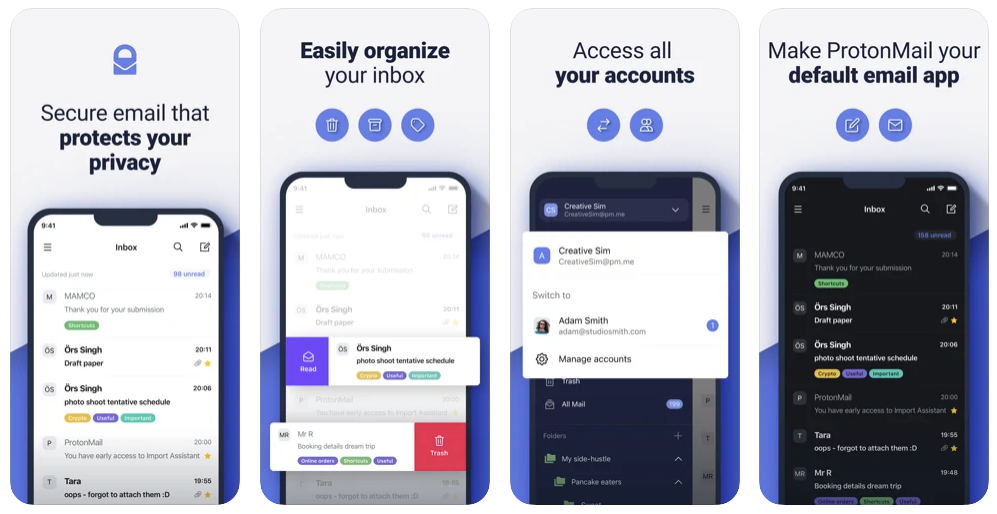 Download the Proton Mail App for iOS, Android & Desktop
