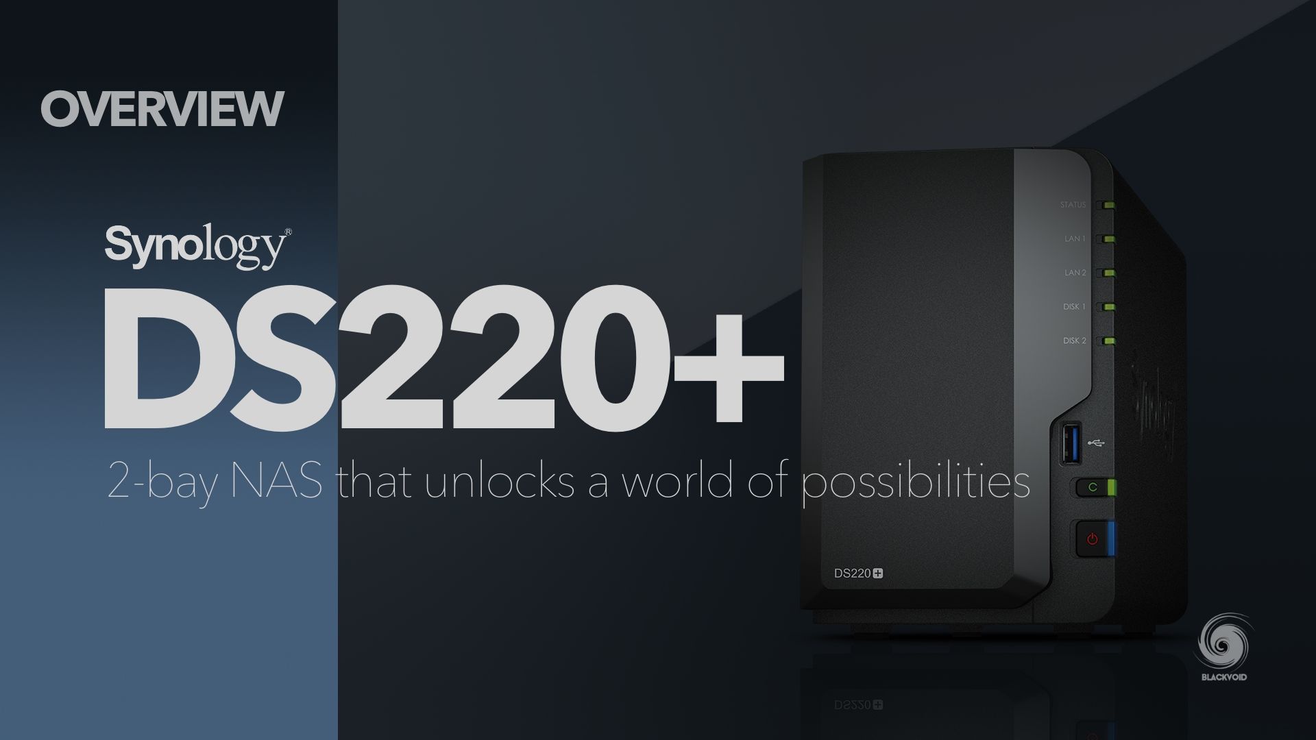 NAS Synology DS220+ 2 Baies Avec 2 Disques Durs WD Red 6To (12To Total) - Stockage Réseau