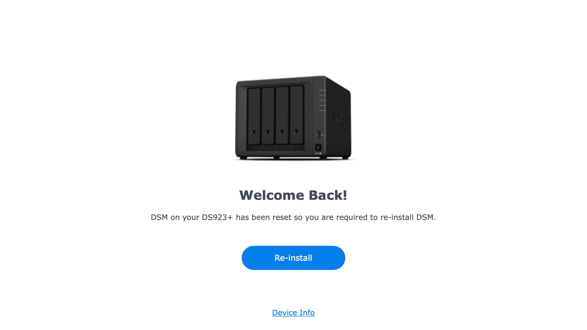 Screenshot · Brave Browser Synology-DS923 - Synology NAS · 2023-01
