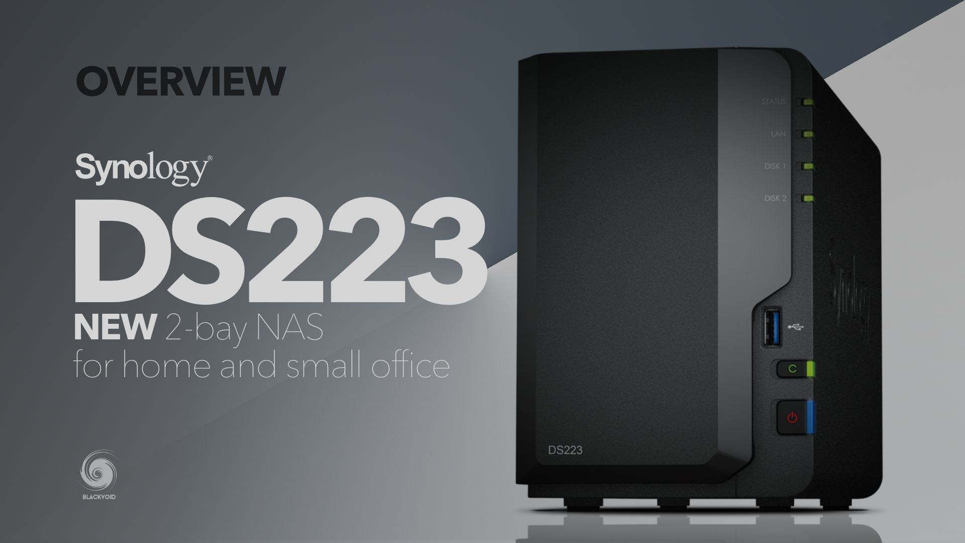 NAS Synology 2 baies DS223j –