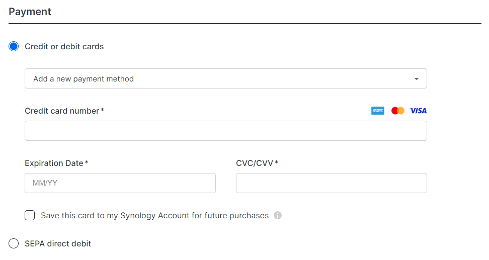Synology Store - now open!