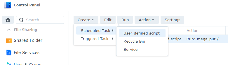 How to use Synology NAS with MEGA cloud?
