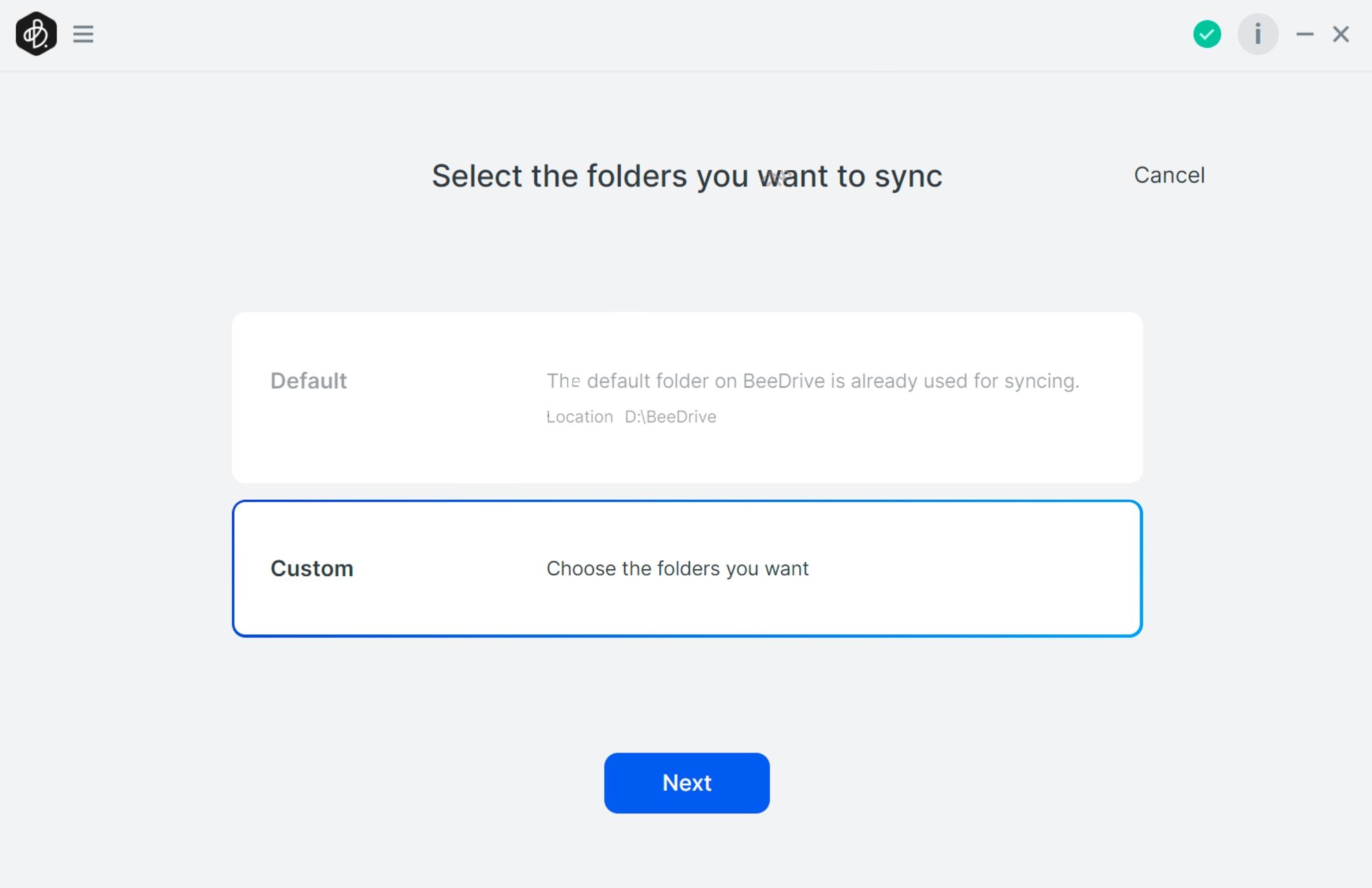 Synology BeeDrive - personal backup hub