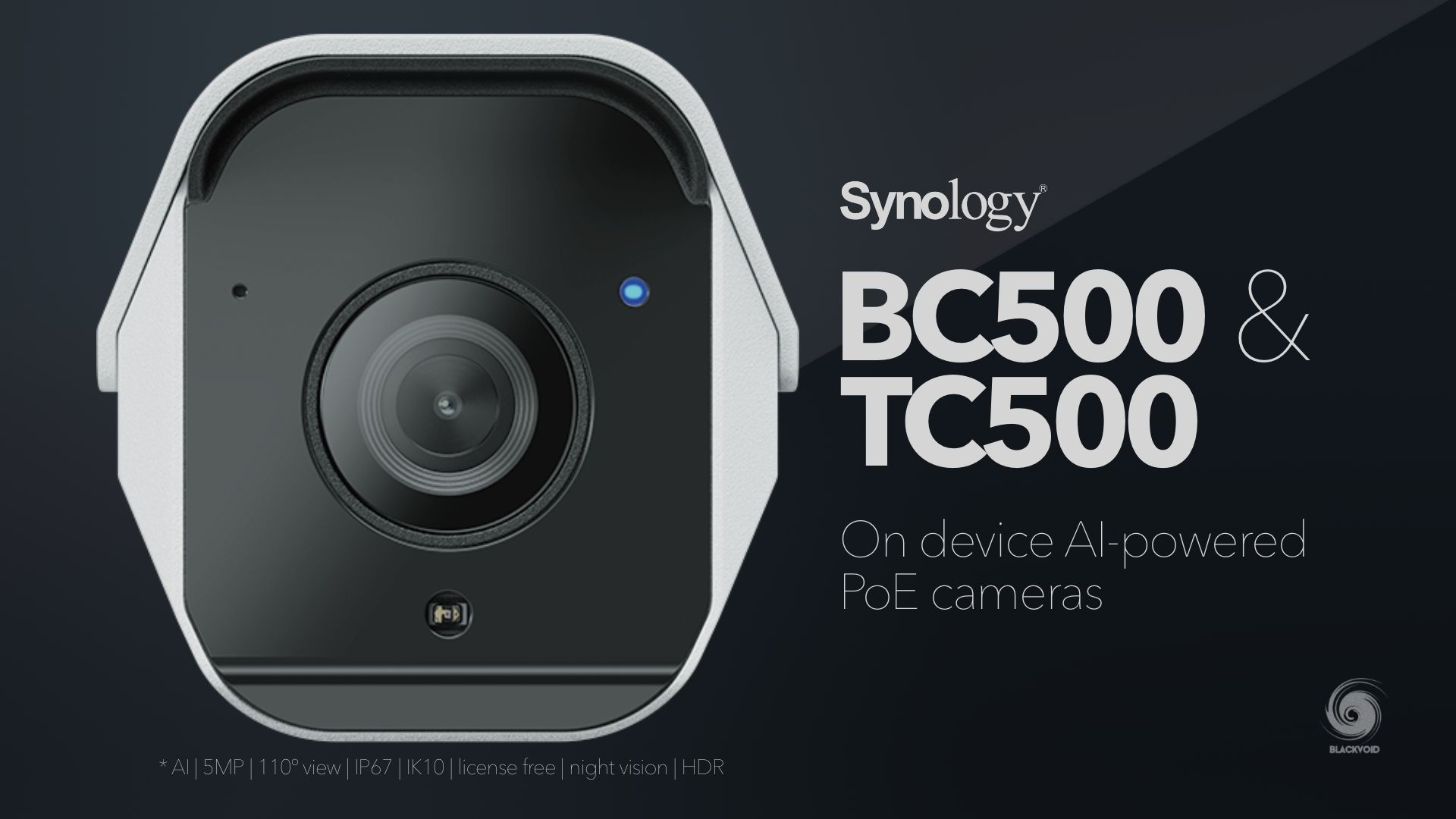 Synology BC500 and TC500: Survellance Station Gets Solid IP Cams