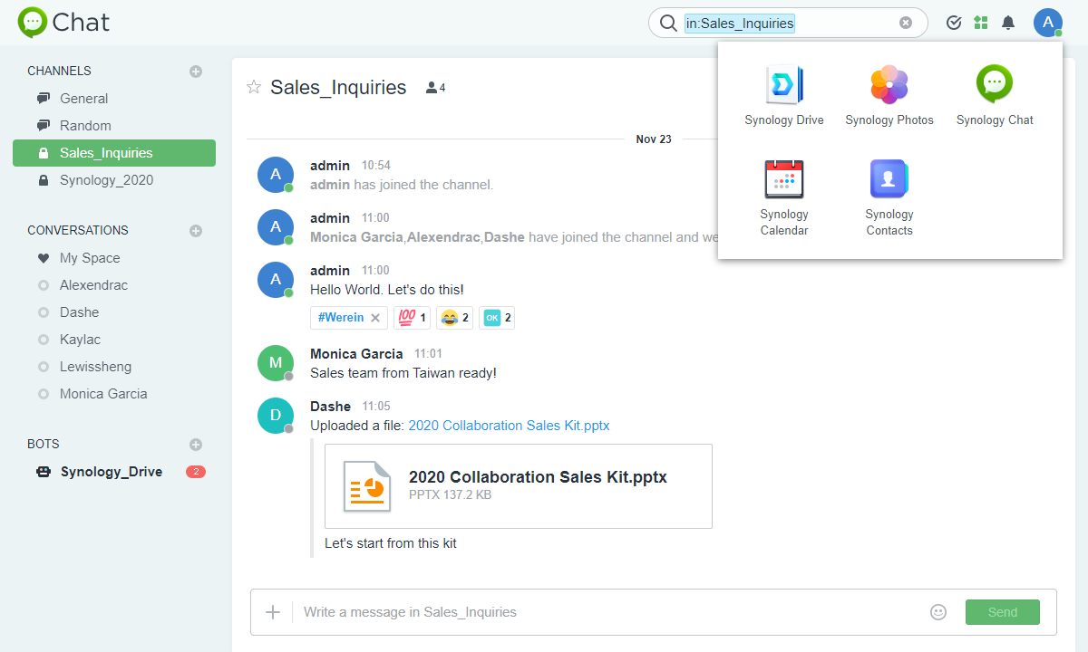 Synology in an Apple environment
