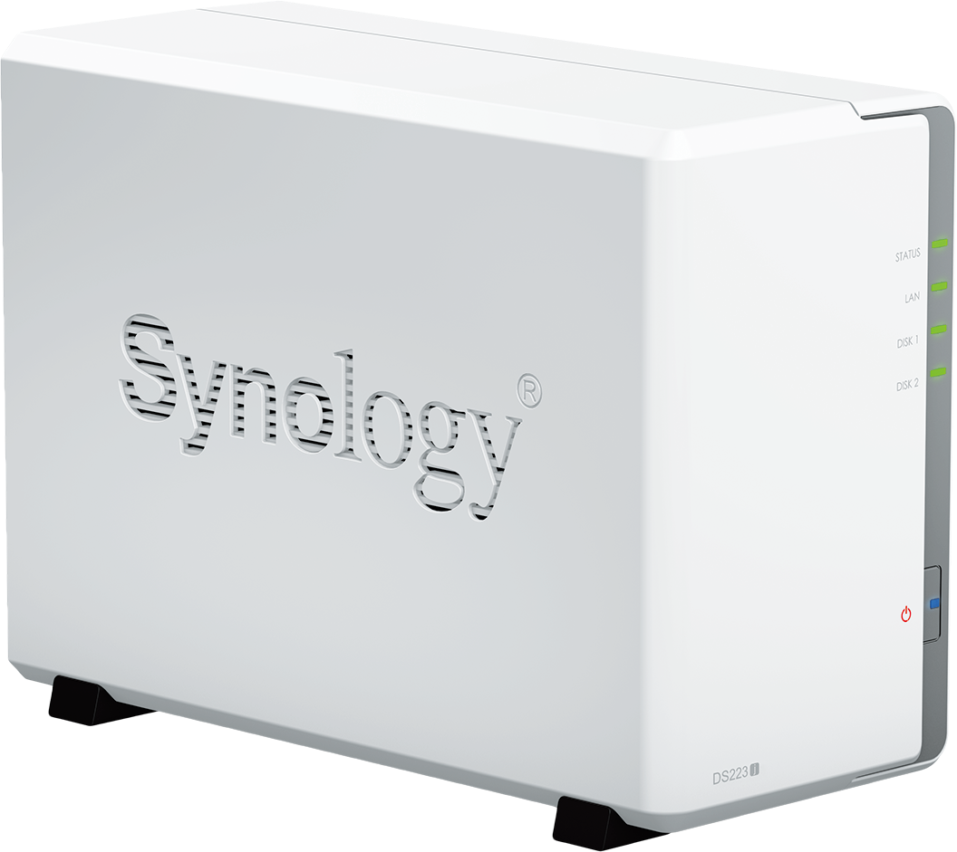 Synology DS223j NAS refreshes the 2-bay design