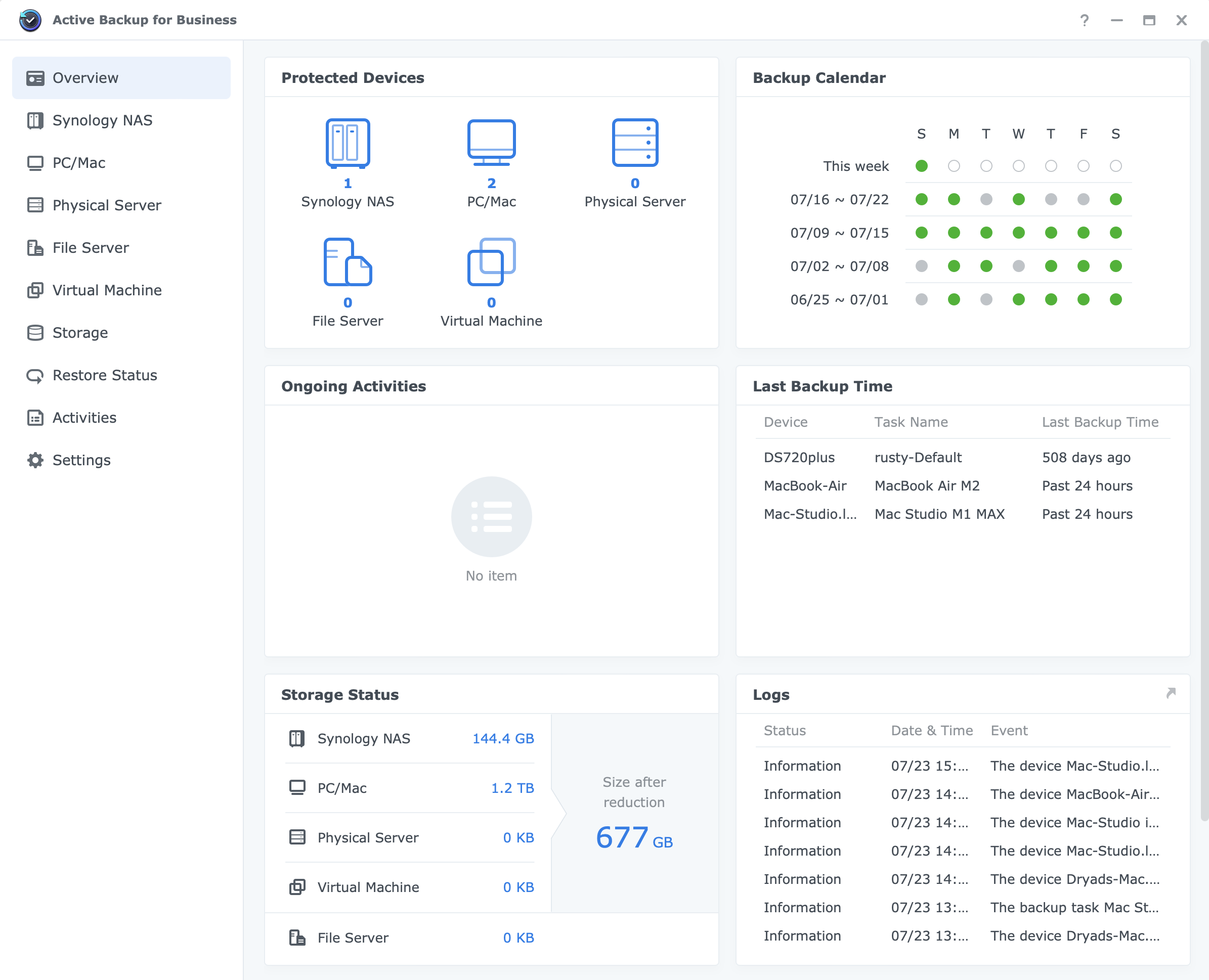 VMware & Synology (part 2) - use Active Backup for Business to backup and restore ESXi VMs