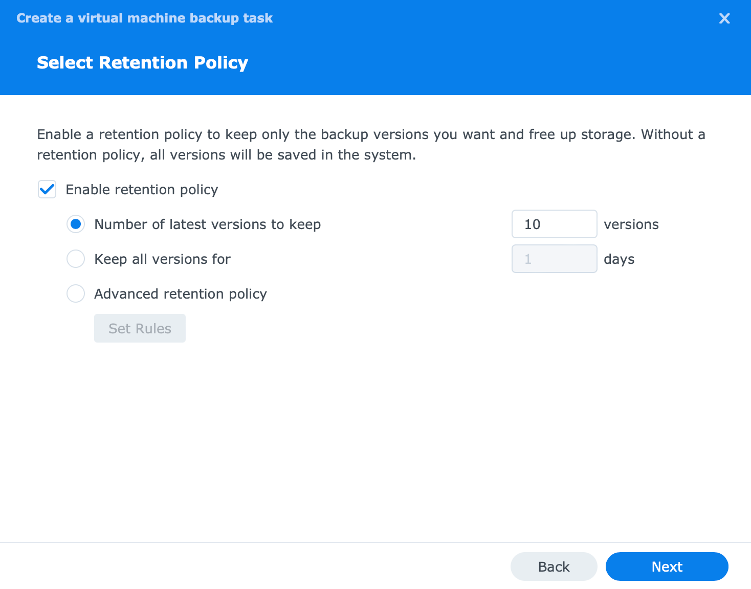 VMware & Synology (part 2) - use Active Backup for Business to backup and restore ESXi VMs