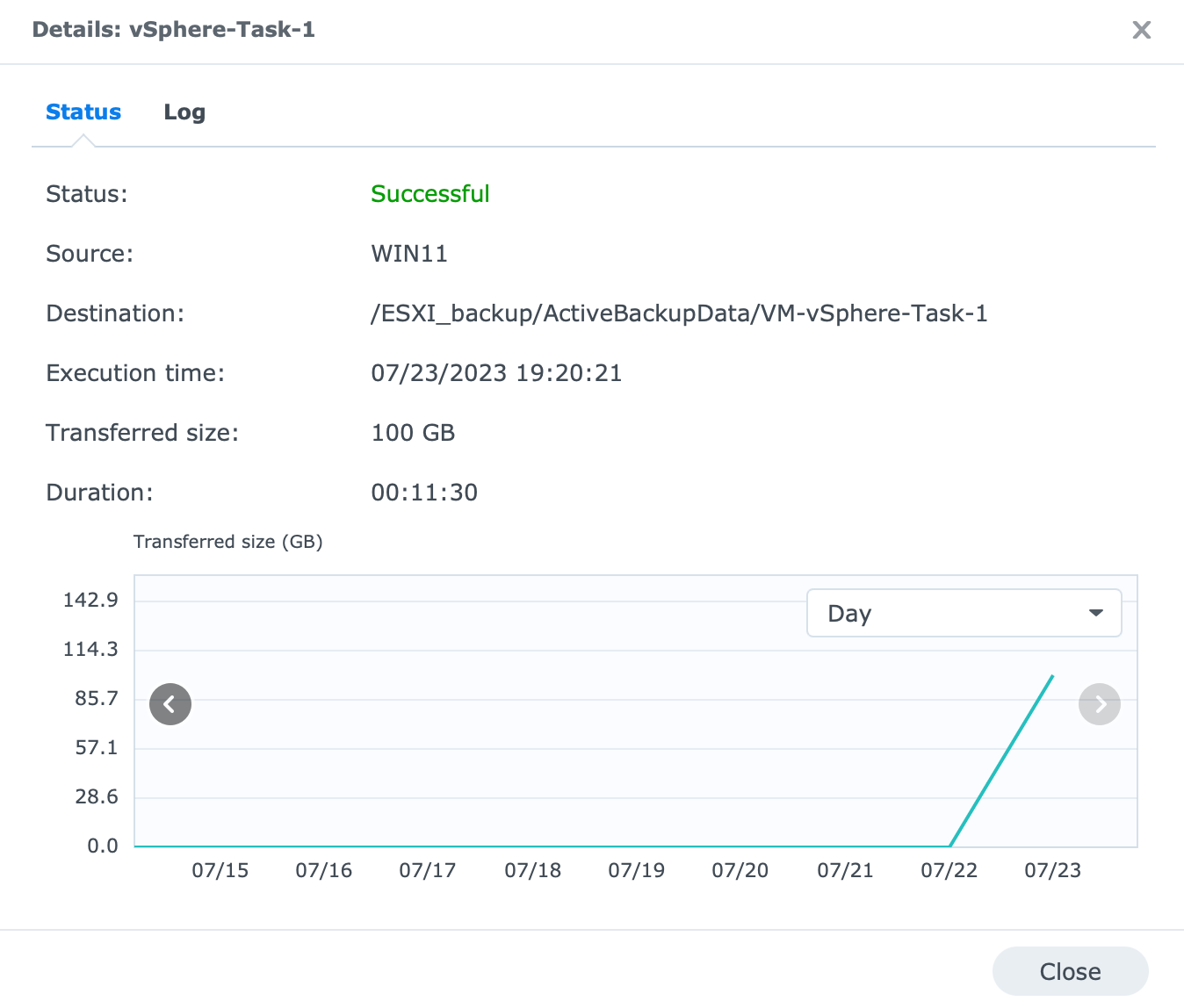 VMware & Synology (part 2) - use Active Backup for Business to backup and restore ESXi VMs