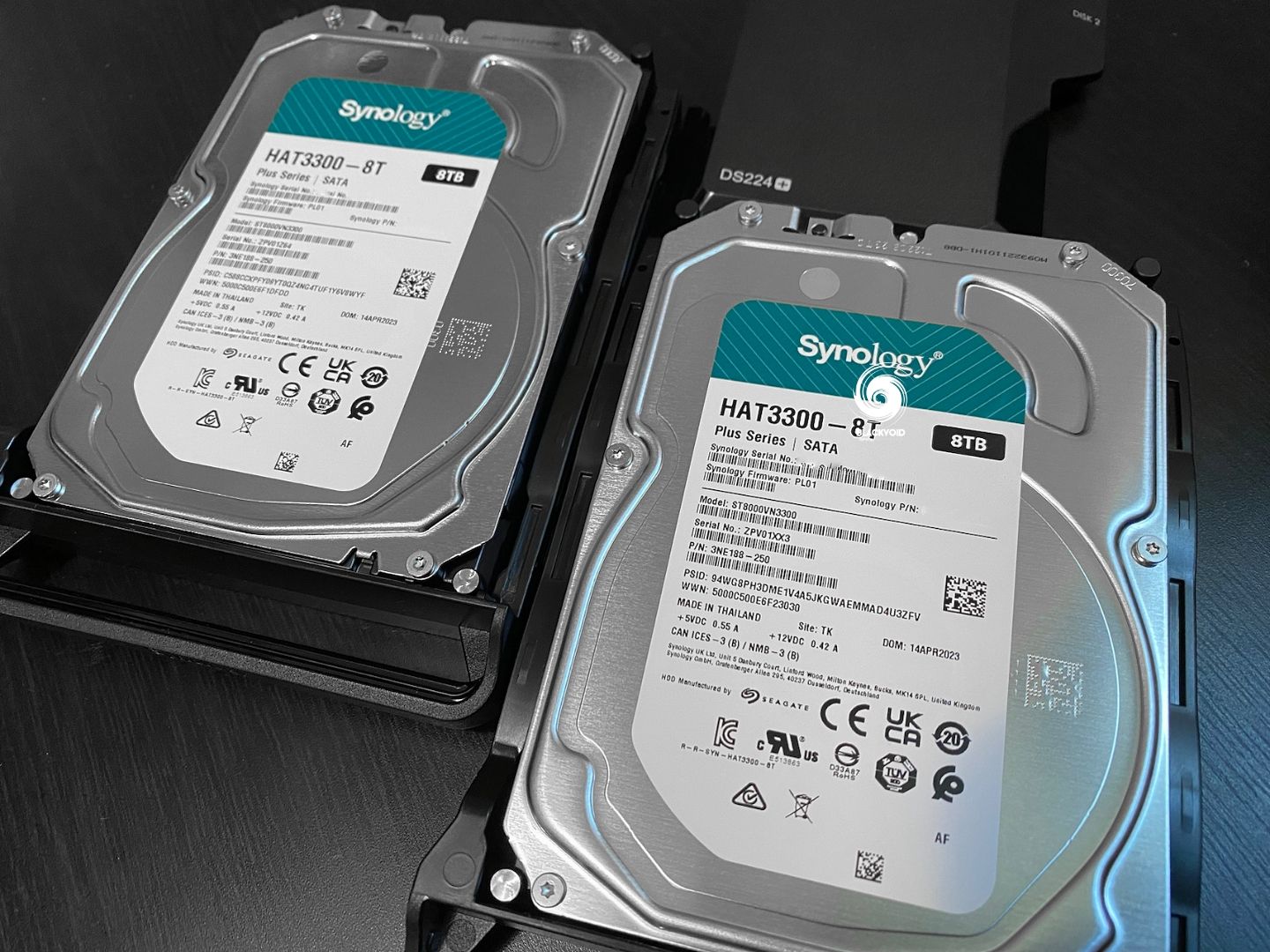 Synology NAS DiskStation DS224+ 2-bay Seagate Ironwolf 8 TB