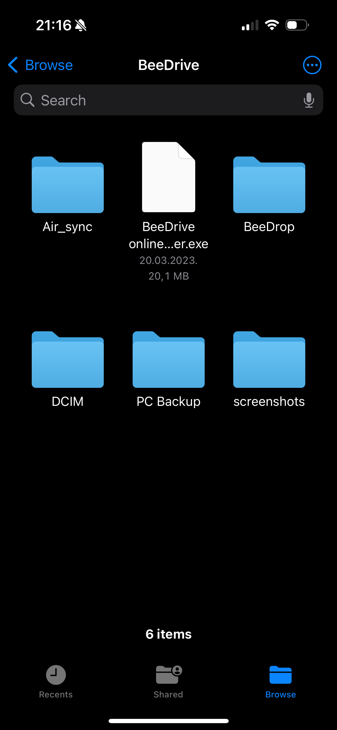 Synology BeeDrive as a ProRes storage for Apple iPhone 15 Pro