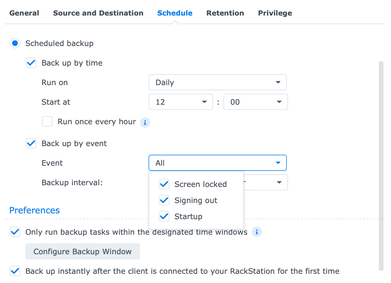 Synology Active Backup for Business - macOS, 1 year later