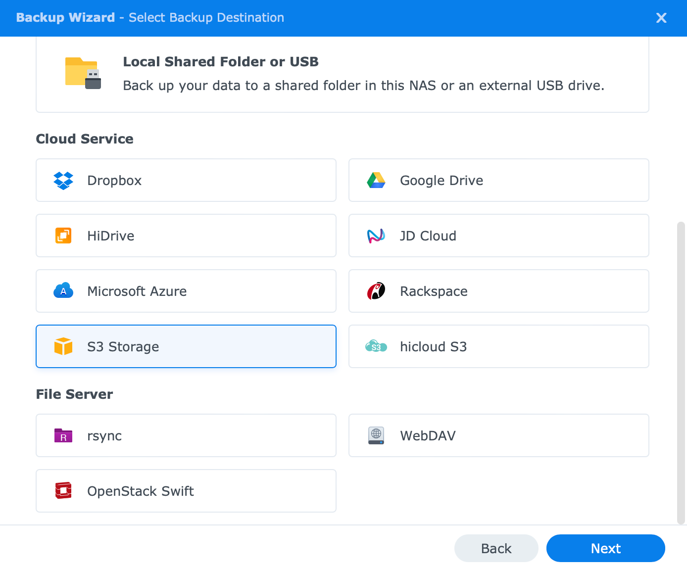 Synology CloudSync & C2 Object Storage