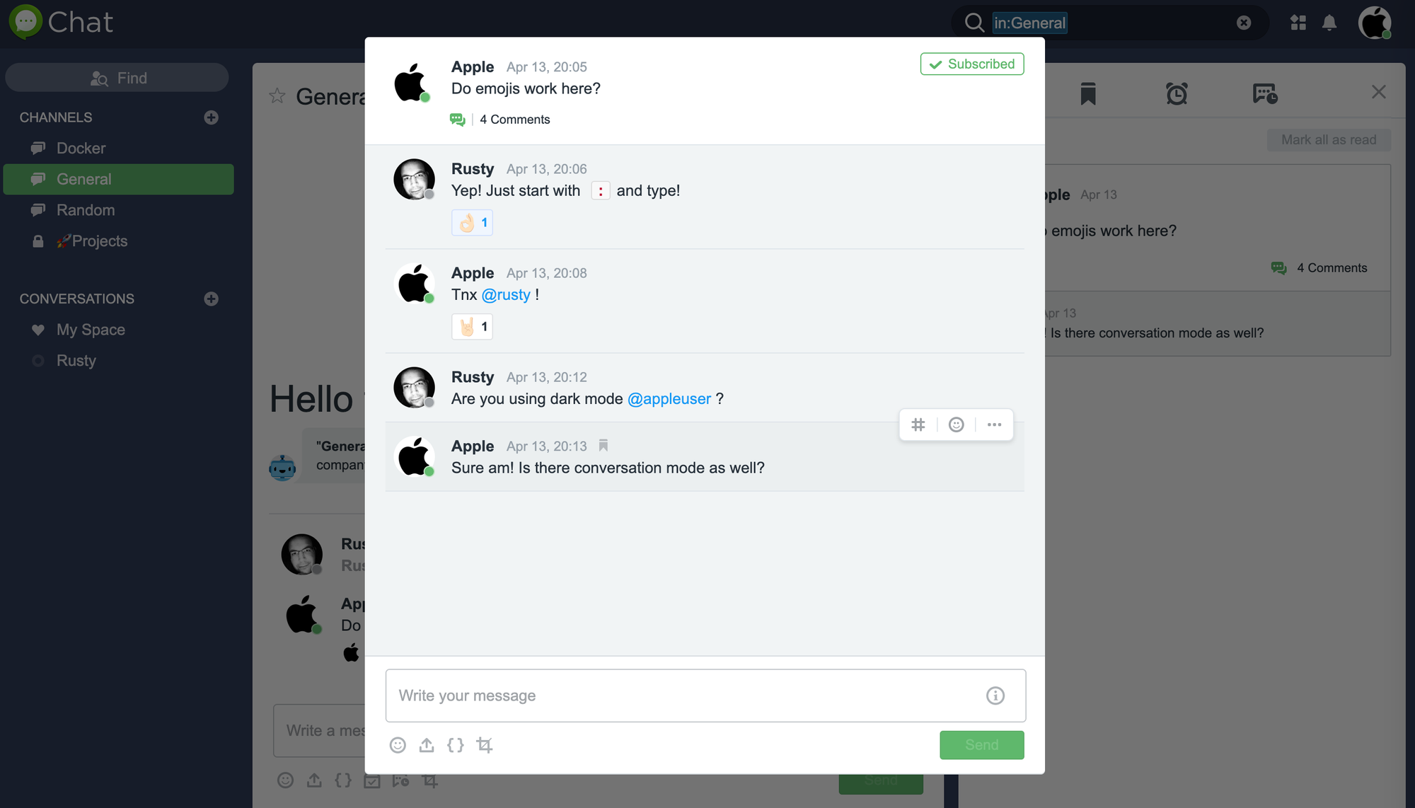 Synology Chat - privatna chat platforma