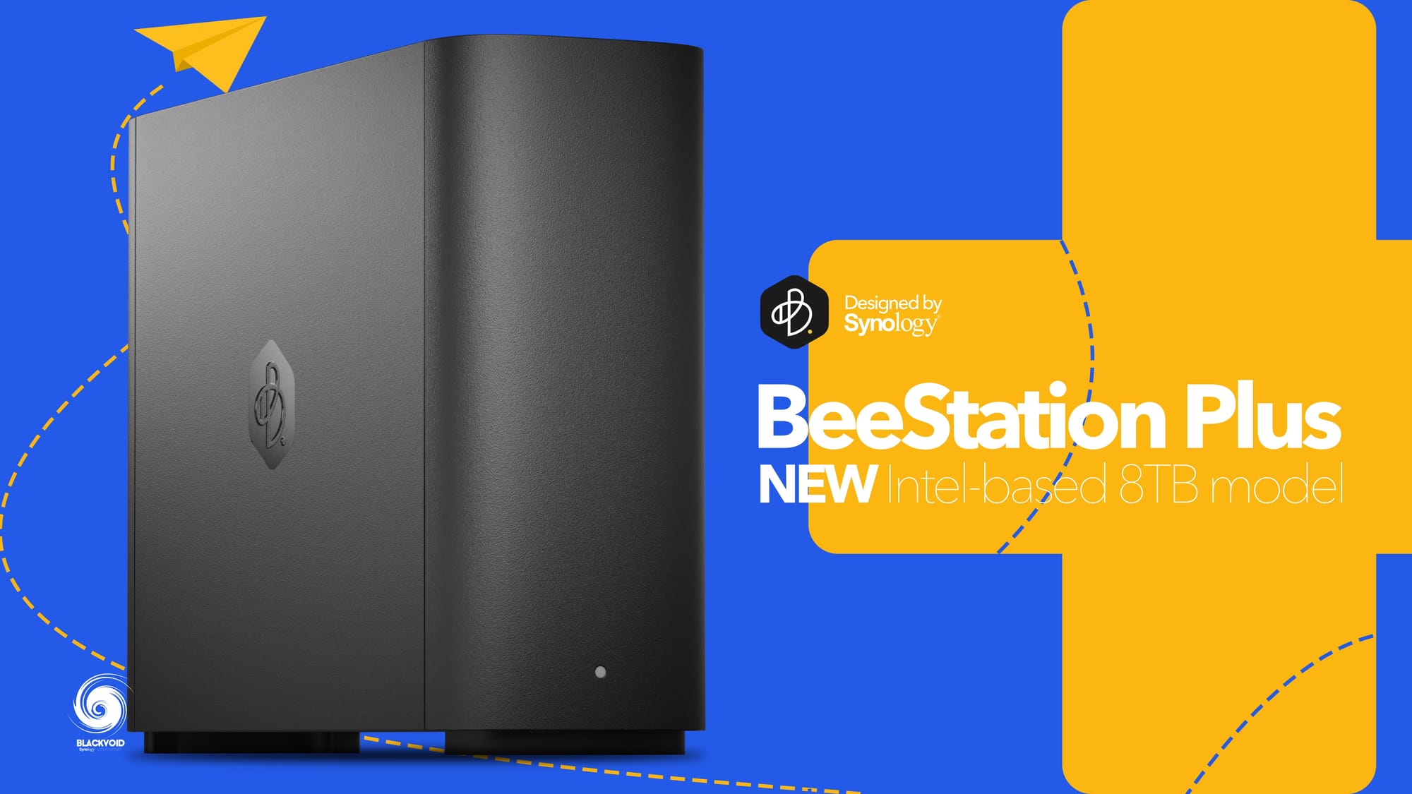 Nas Server Synology BeeStation Plus 8TB HDD NAS Intel Celeron