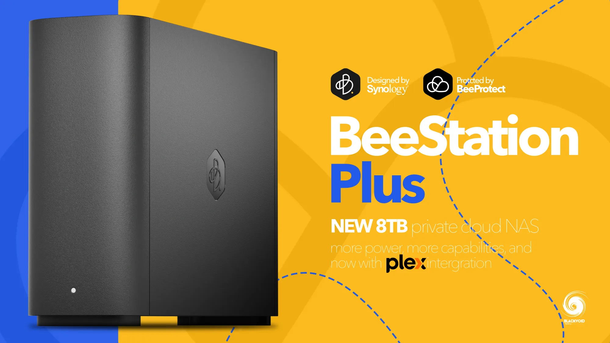 Synology BeeStation NAS 未使用に近い Synology BeeStation NAS Storage System, 4TB Personal Cloud
