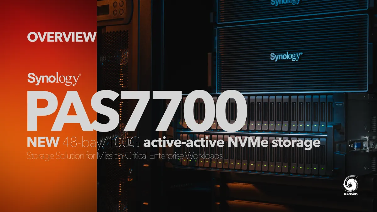 Synology PAS7700 overview