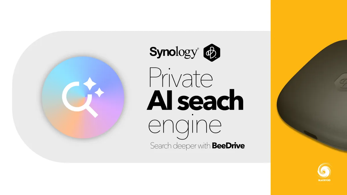 Synology's BeeDrive AI Search Engine announcement