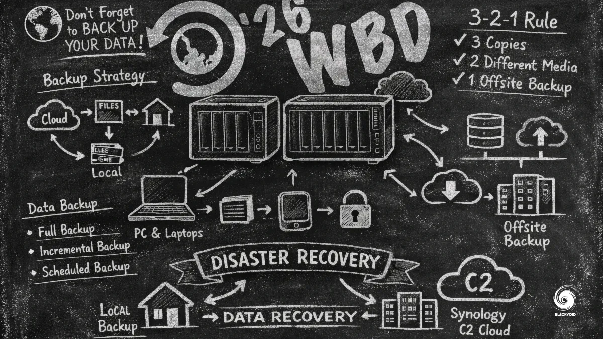 World Backup Day 2026 & Synology BeeDrive giveaway