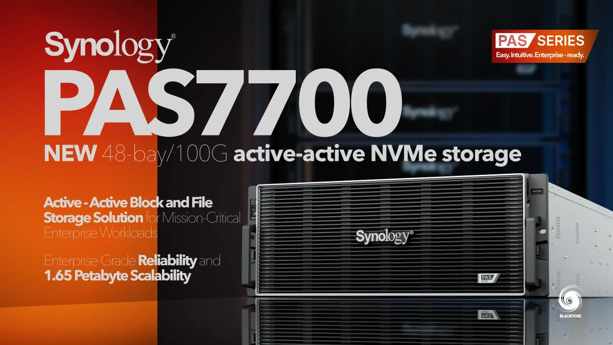 Synology PAS7700 global launch
