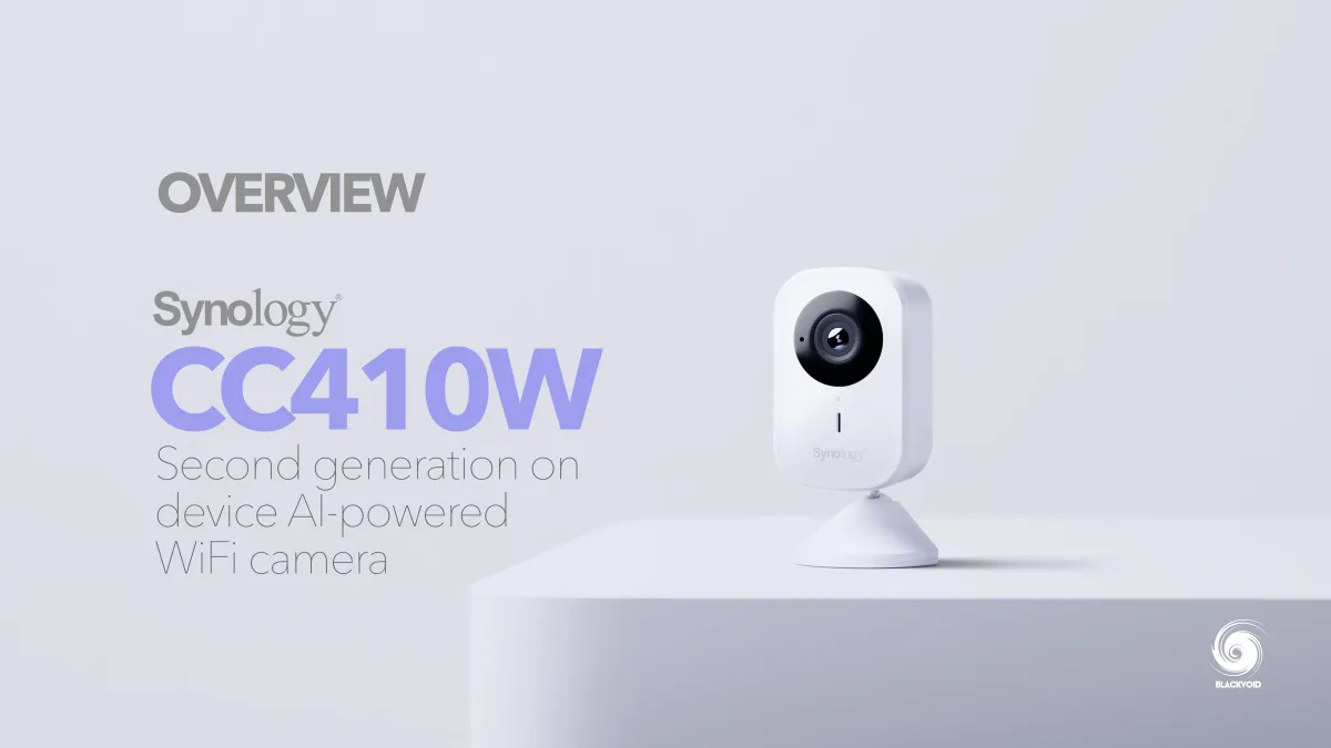 Synology CC410W camera overview