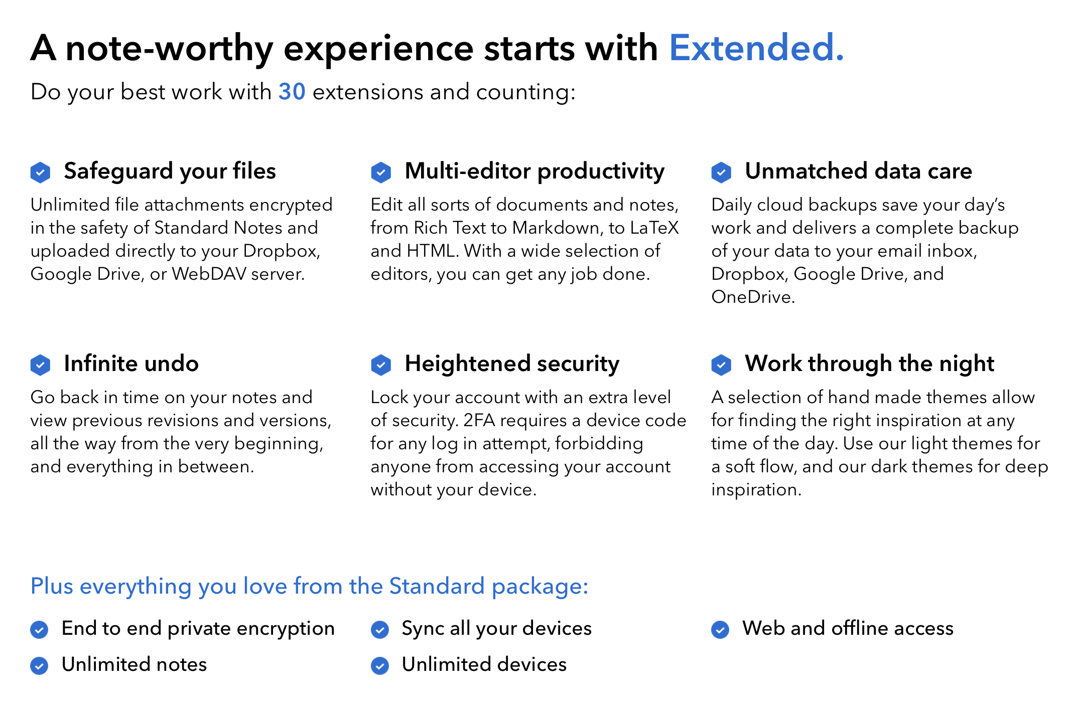 Standard Notes Docker selfhosted alternative for all your note needs