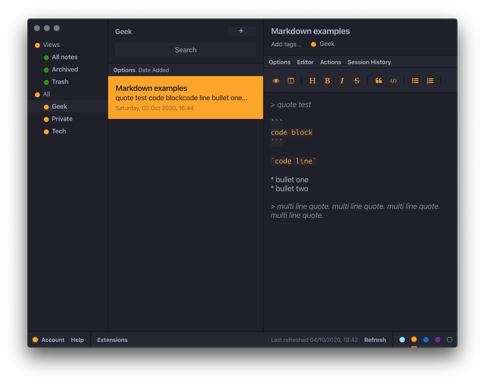 Standard Notes Docker selfhosted alternative for all your note needs