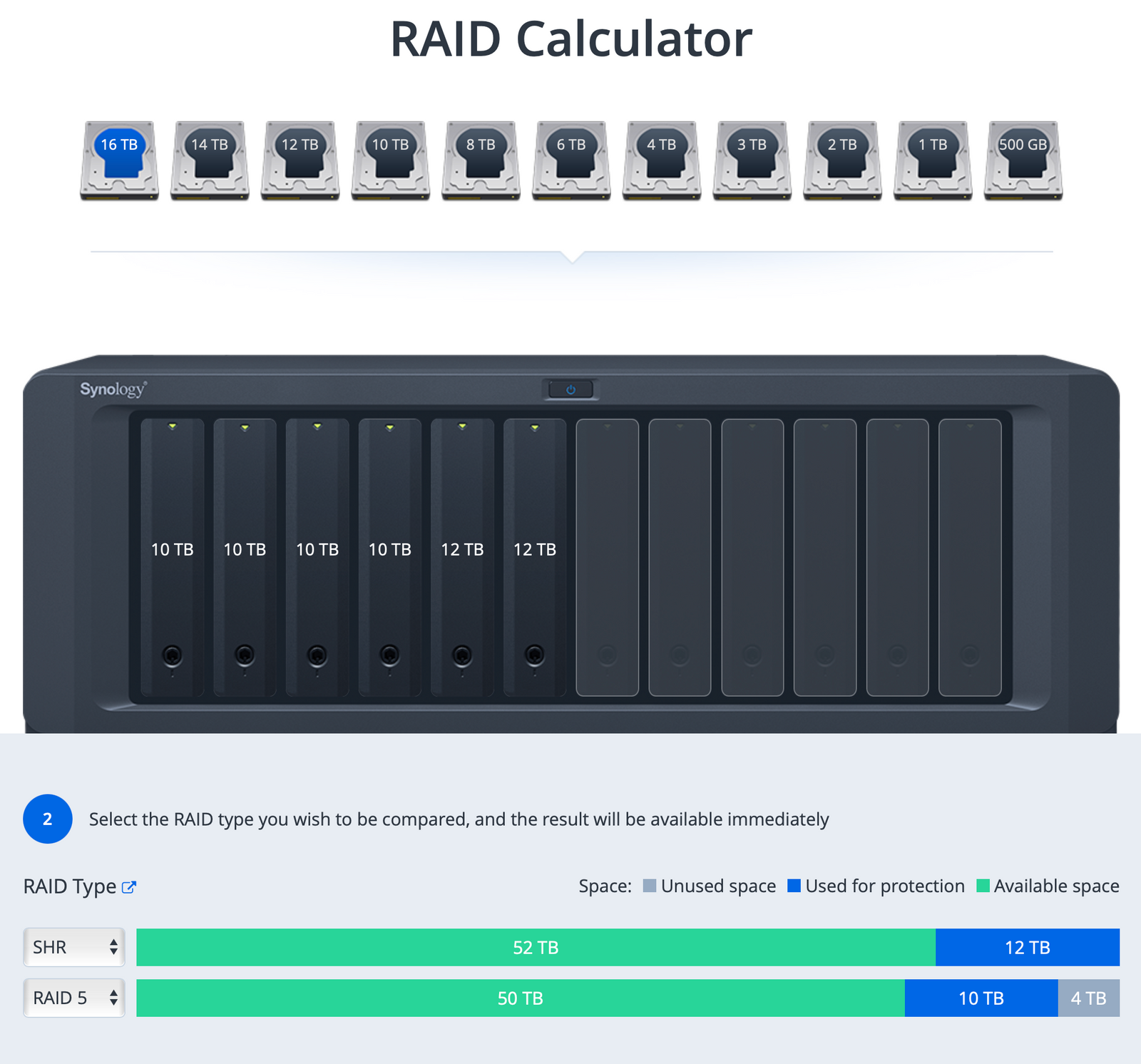 synology drive calculator synology drive calculator