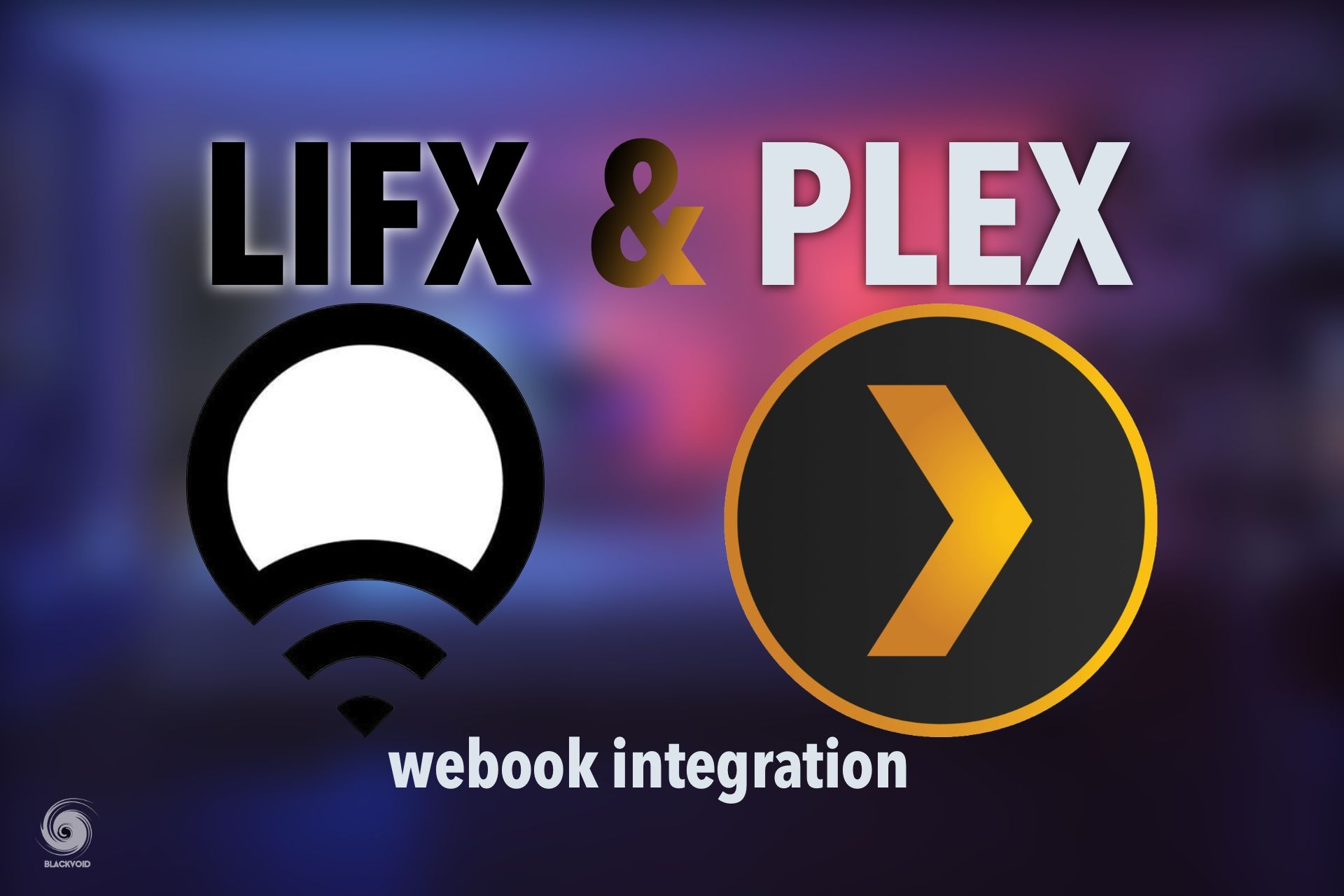 LIFX & PLEX webook integration via Docker