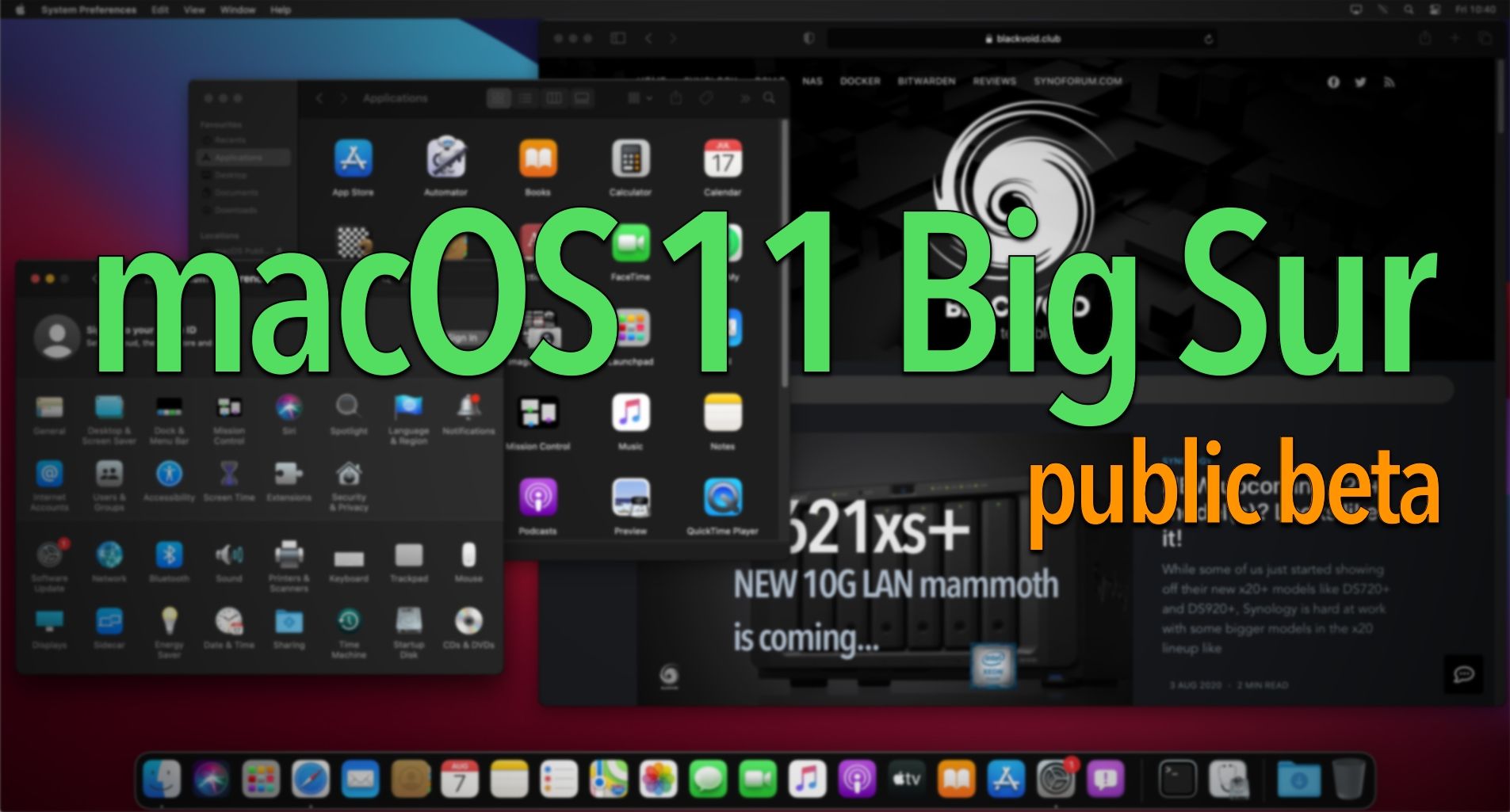 Time to go Big! macOS Big Sur public beta is here