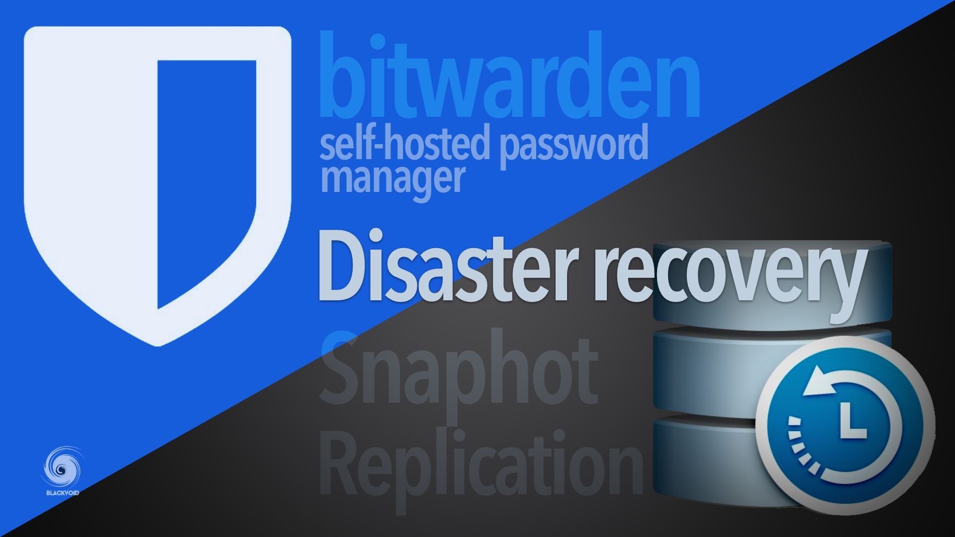 Disaster recovery using Snapshot & Replication (Bitwarden scenario using Docker)