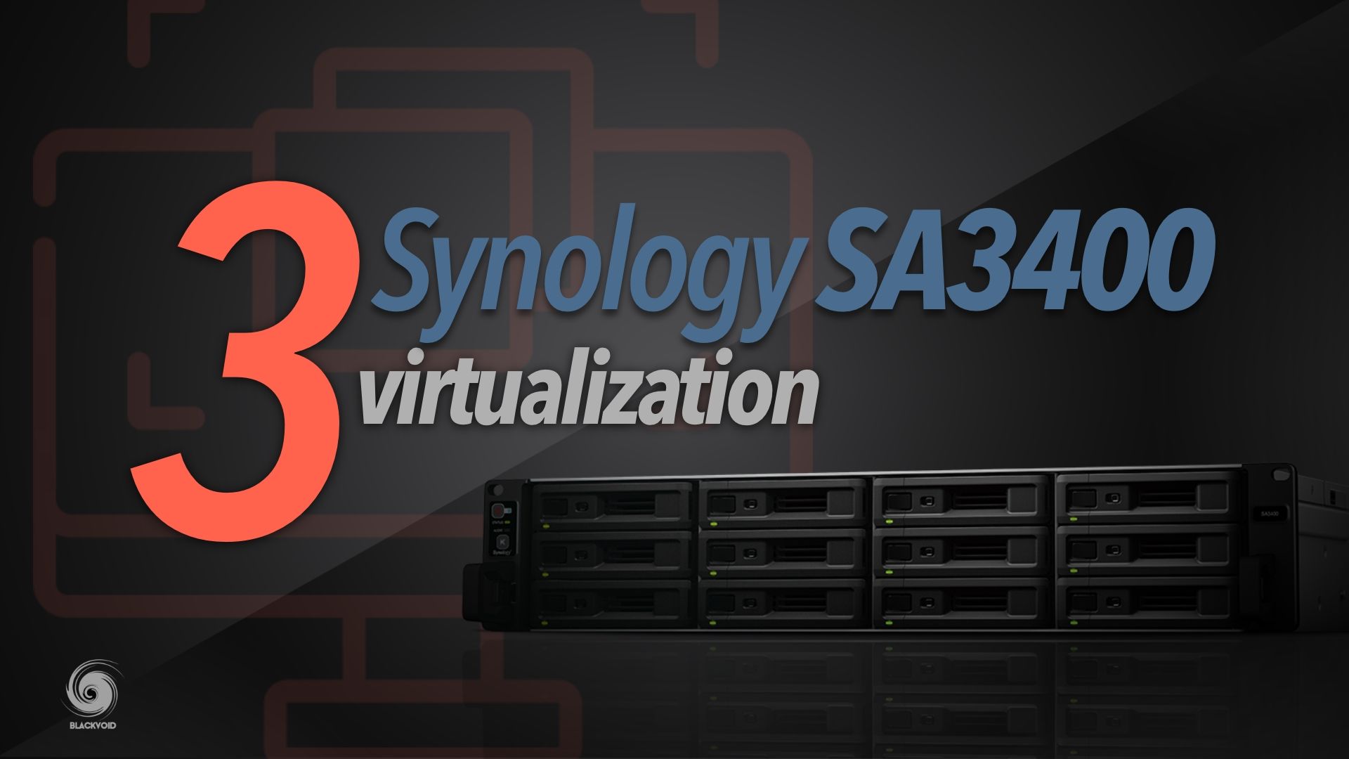 Synology SA3400 - Part 3 - virtualization