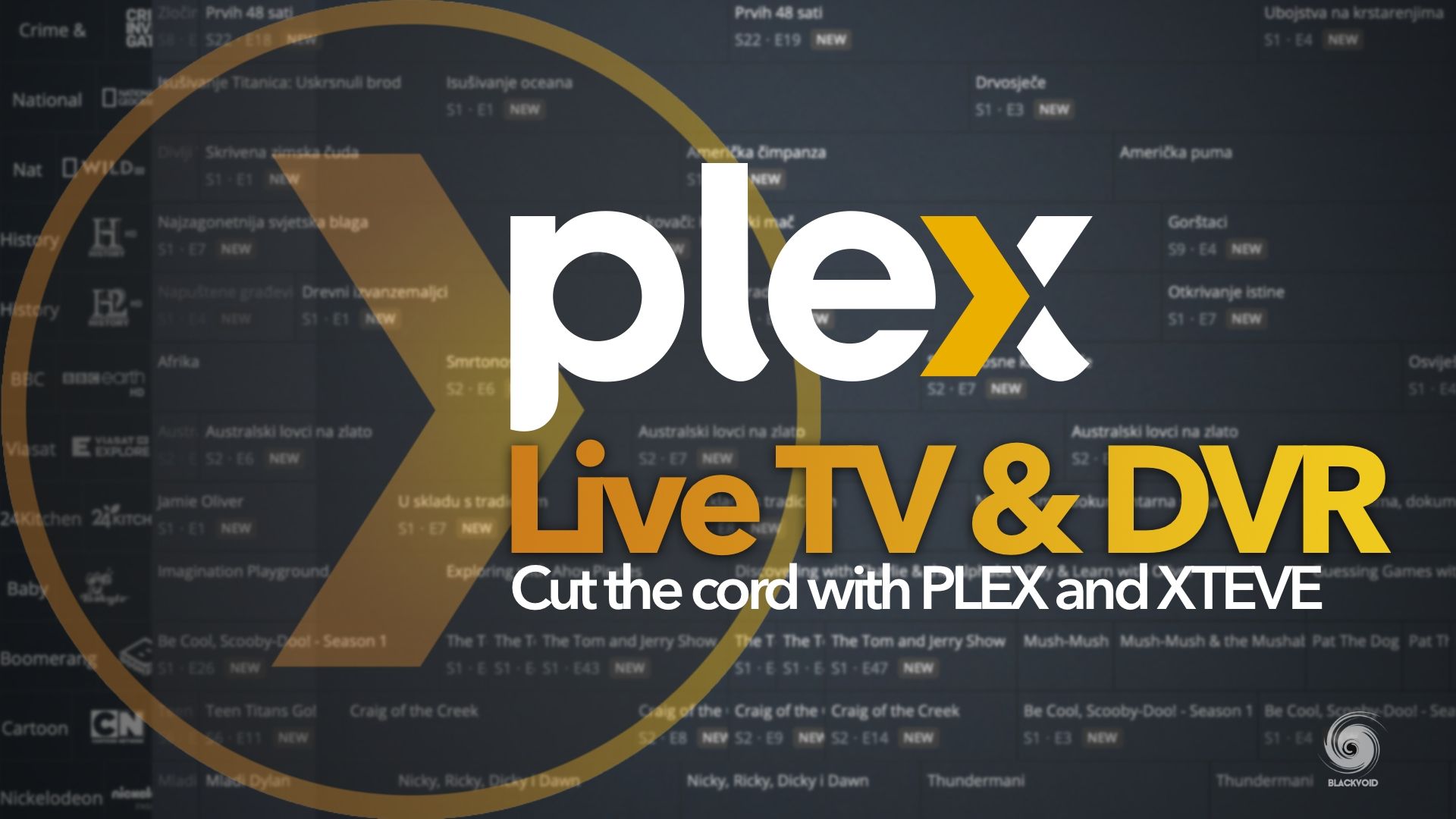 Cut the cord - Plex Live TV using XTEVE and IPTV