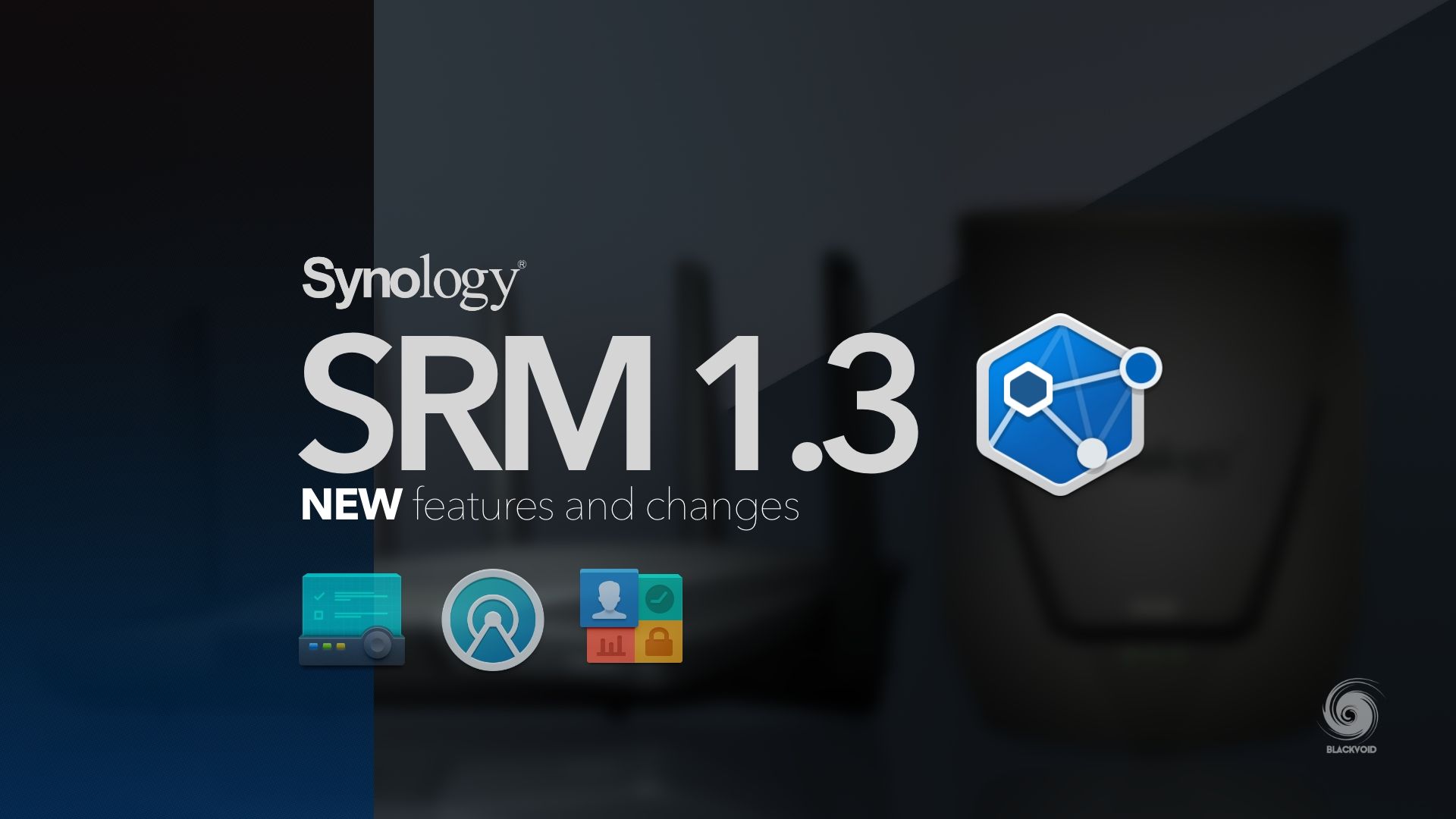 Synology SRM 1.3 - new features and changes