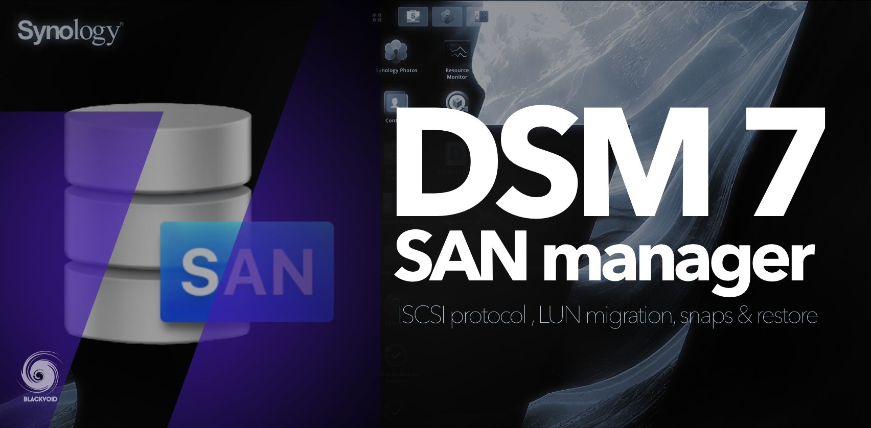 NEW SAN manager in DSM 7