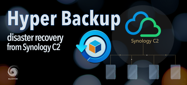 Hyper Backup disaster recovery method via C2
