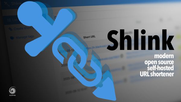 Shlink.io - modern open-source URL shortener running via Docker