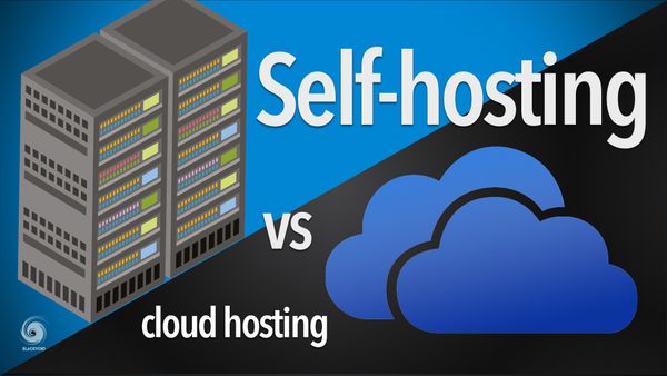 Self-hosting vs "cloud" hosting