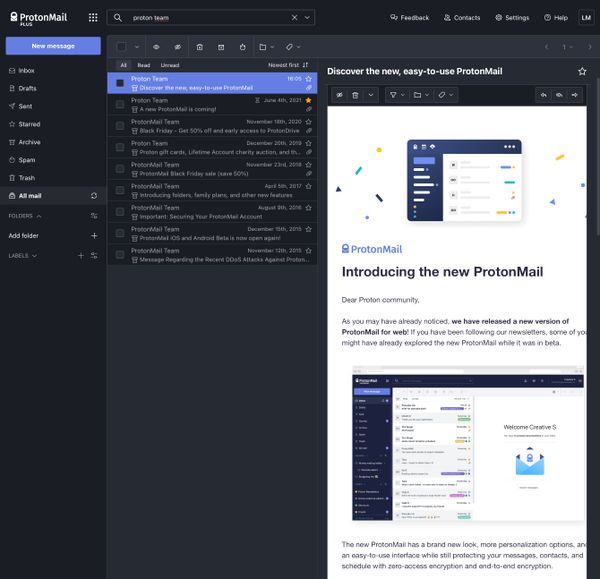 proton email client proton email client