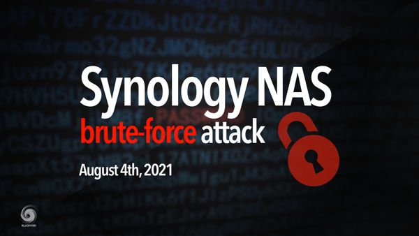 Synology NAS devices under brute-force attack