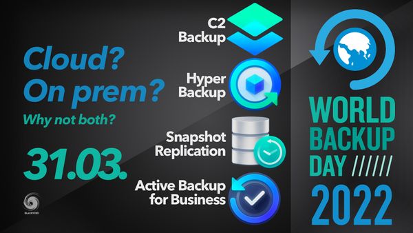 Cloud or on-prem? World backup day 2022