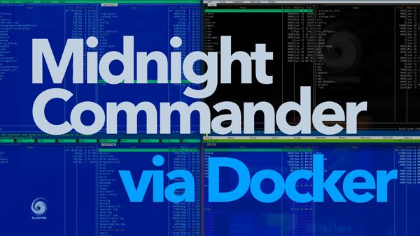 Midnight Commander via Docker