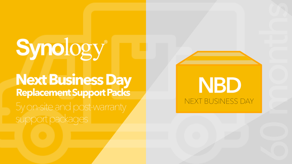 Synology Next Business Day replacement support packs