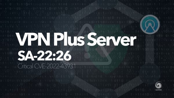 Synology-SA-22:26 VPN Plus Server