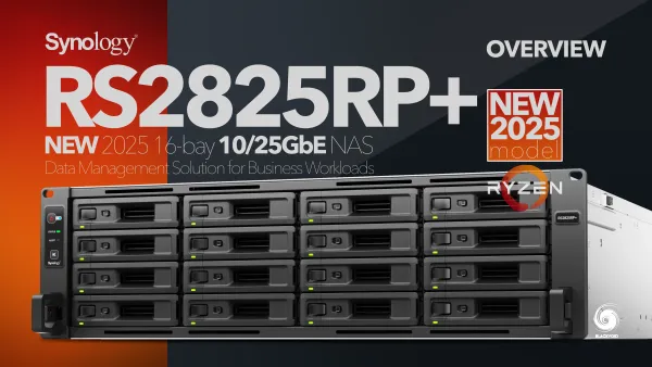 Synology RS2825RP+ overview