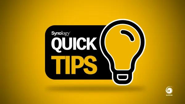 Synology quick tips!