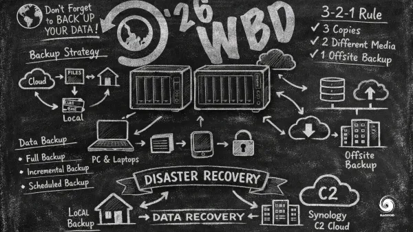 World Backup Day 2026 & Synology BeeDrive giveaway